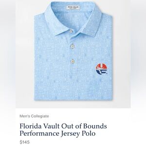 PETER MILLAR Florida Vault Out of Bounds
Performance Jersey Polo